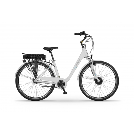 miejski rower elektryczny ecobike basic nexus biały polski